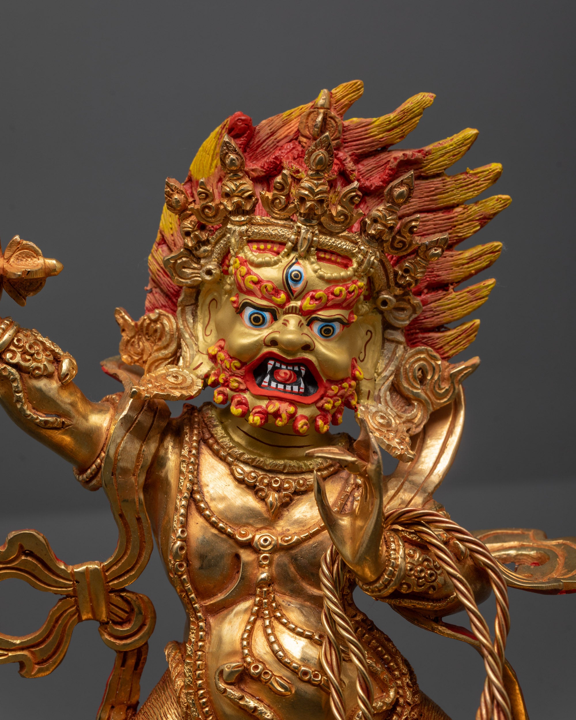Buddhist Vajrapani Chana Dorje Statue | The Thunderbolt Bearer Statue
