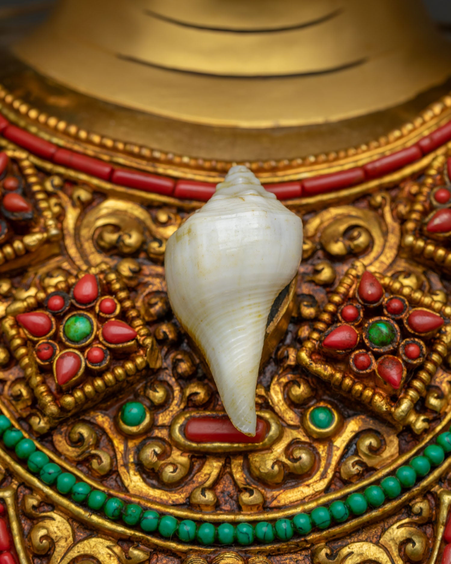 Large Jowo Rinpoche Statue | Traditional Nepalese Metalwork