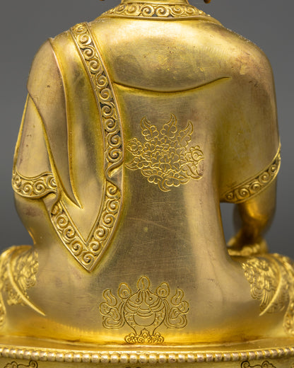 Siddhartha Gautama Statue | Serene Himalayan Buddhist Figurine