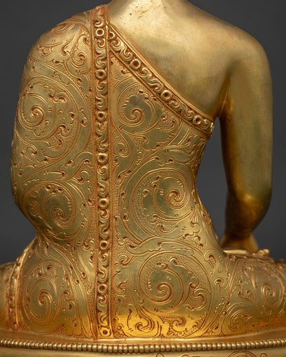 Shakyamuni Buddha Statue | Serene Meditating Buddha Figure