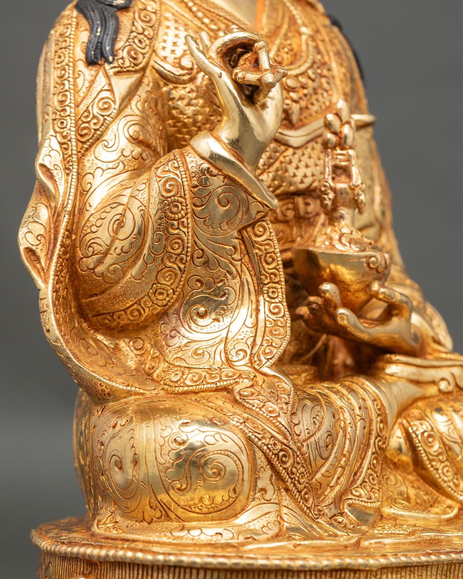 Authentic Guru Tsokye Dorje Statue for Spiritual Practice