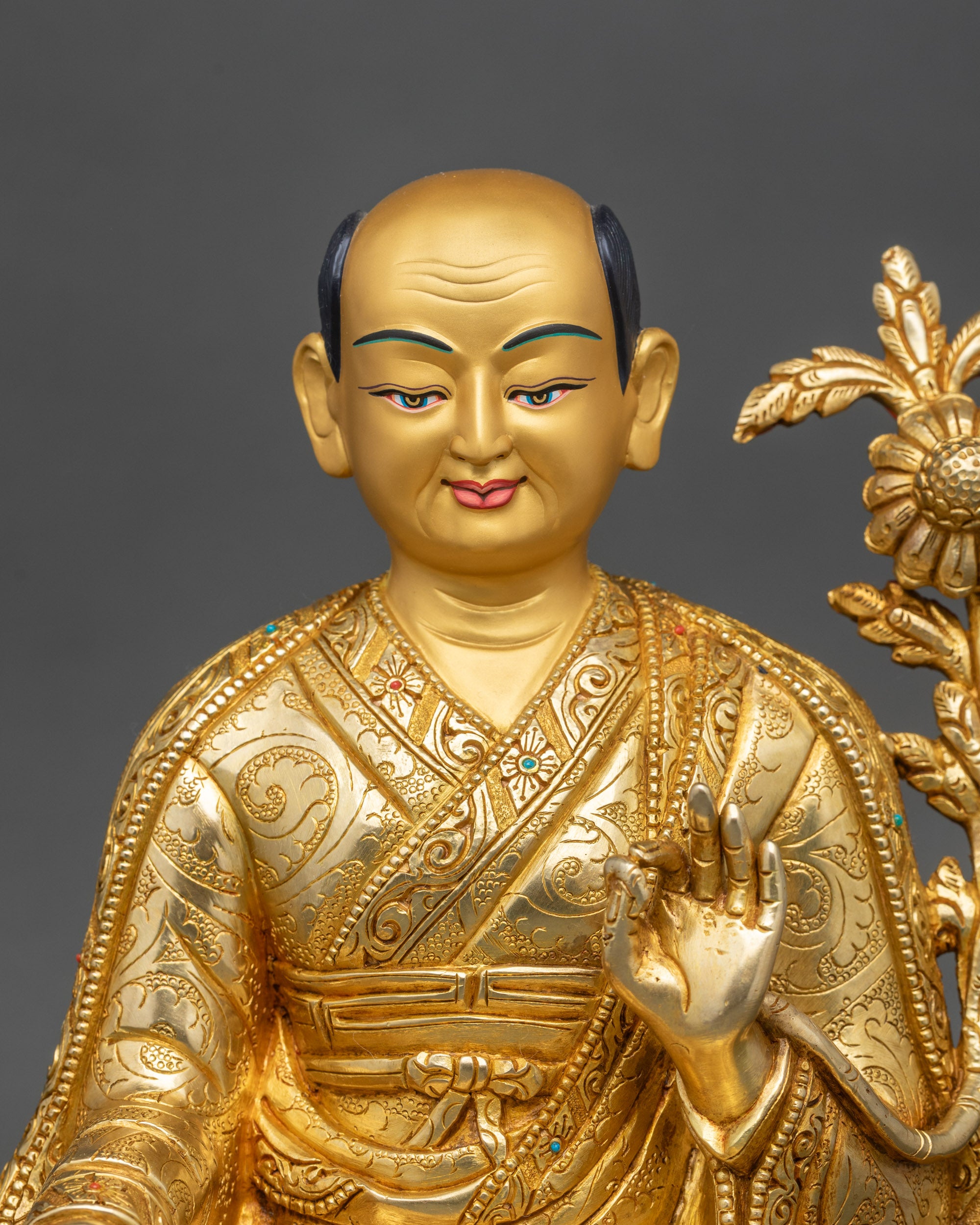 Shakya Masters Set Sculpture - Five Sakya Lineage Founders