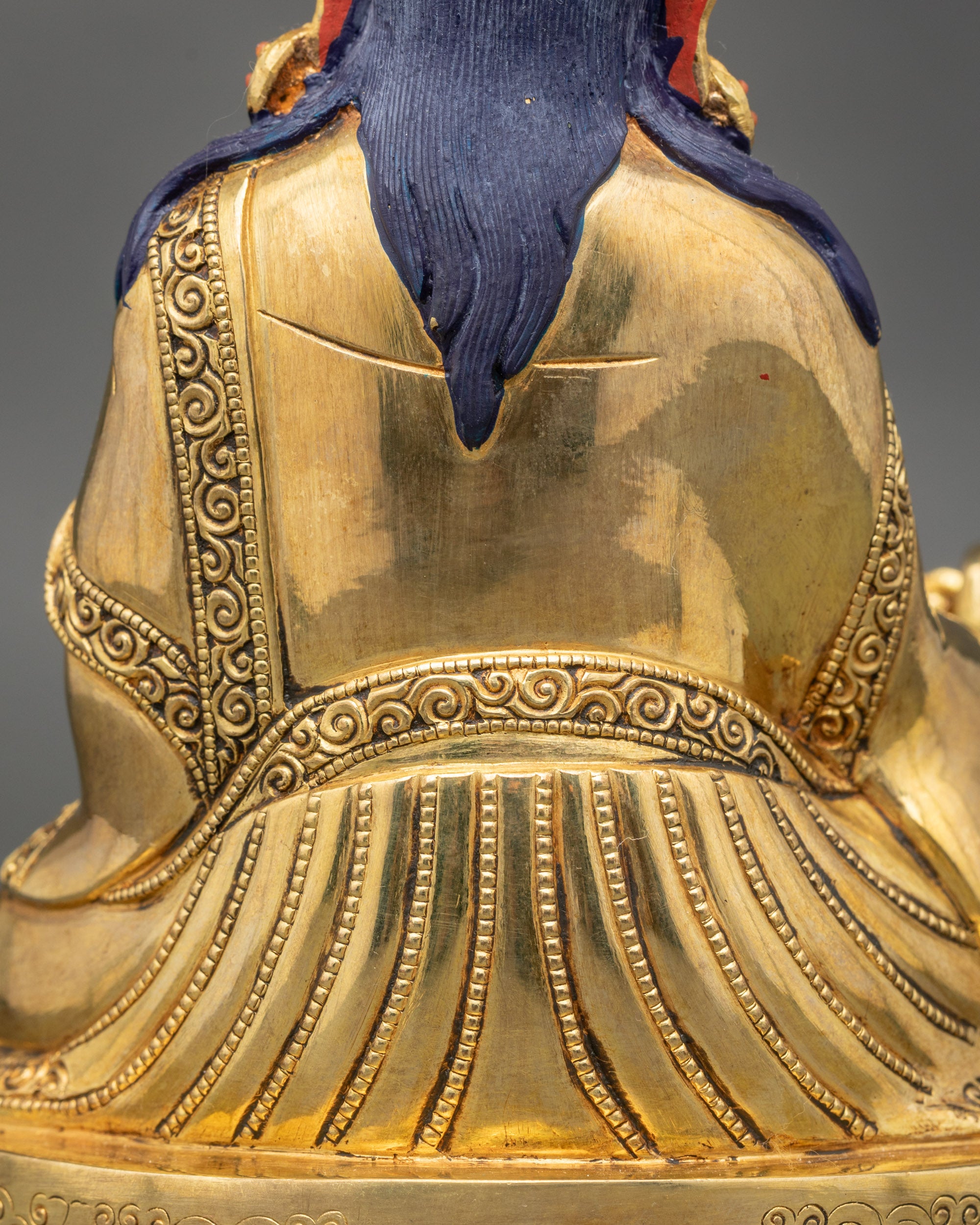 Lotus-Born Guru Padmasambhava Statue | Sacred Buddhist Artwork