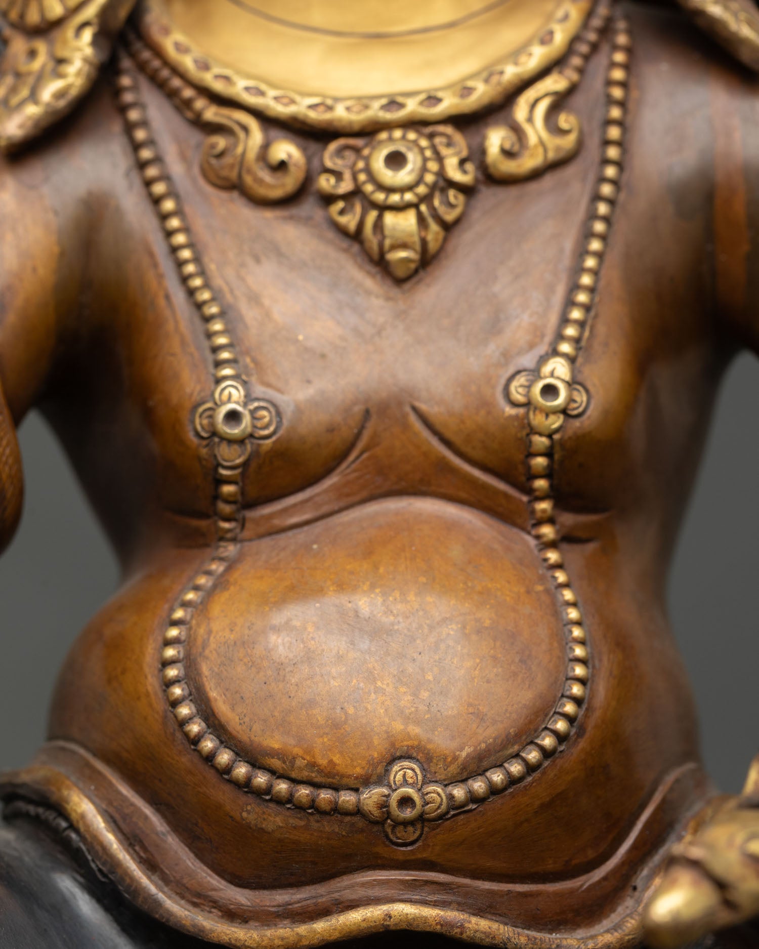 Dzambhala Statue – Authentic Nepalese Wealth Deity Sculpture