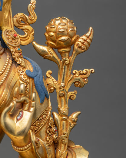 White Tara Meditation Statue | Inspiring Compassion & Serenity