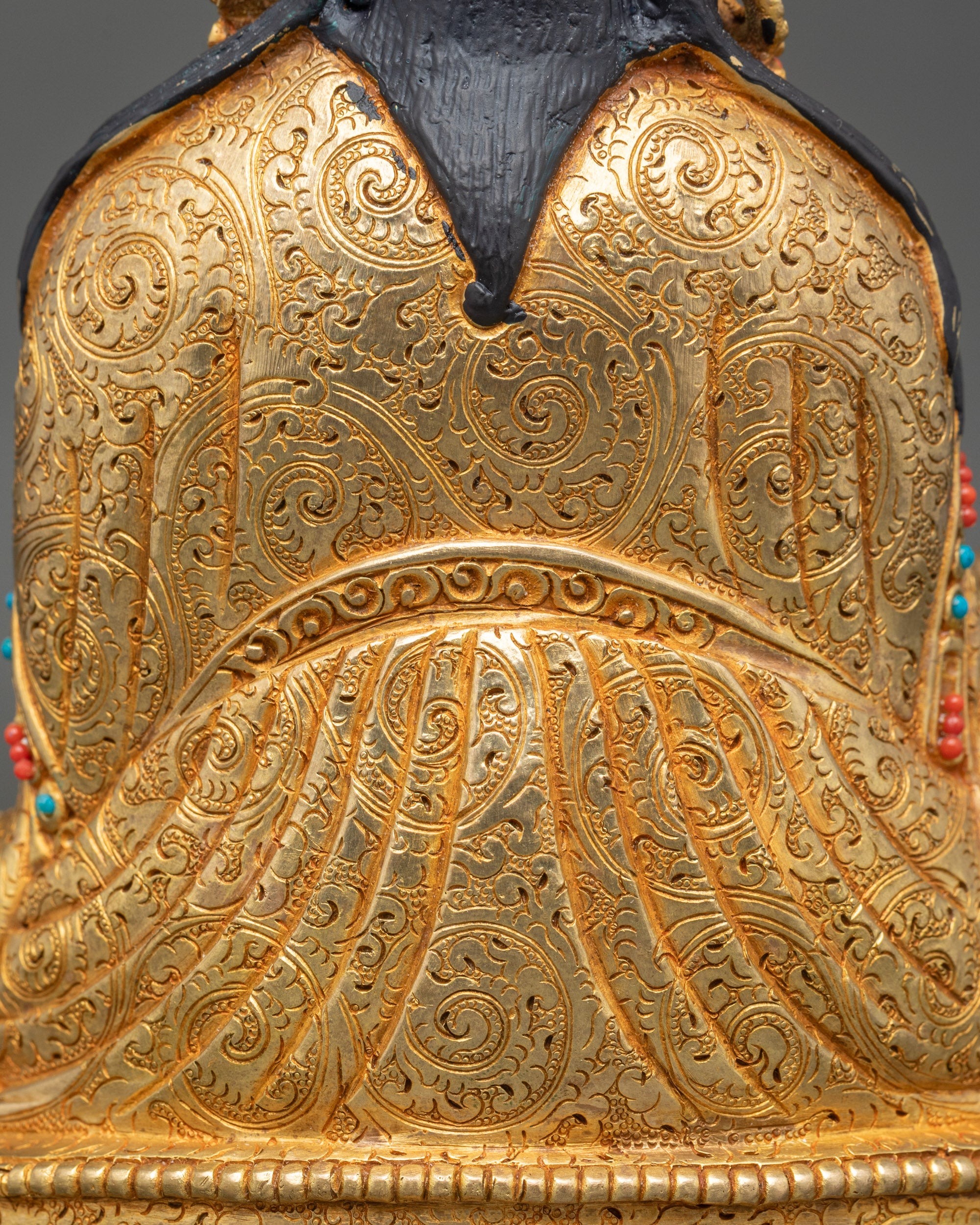 Guru Rinpoche Statue | Traditional Nepalese Buddhist Icon