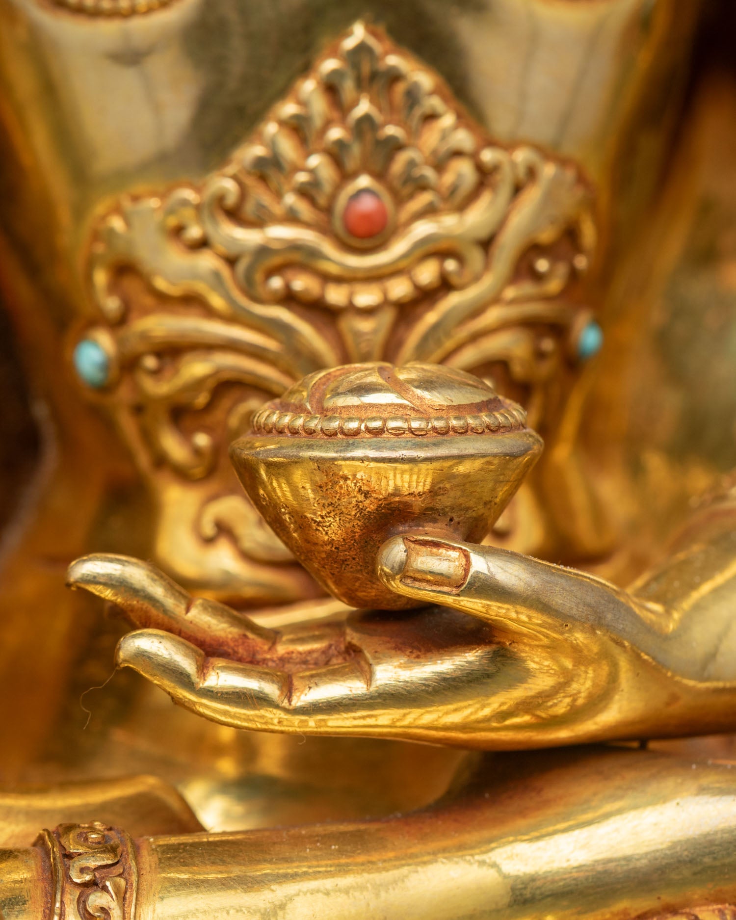 Shakyamuni Buddha Statue – Himalayan Copper Buddhist Decor