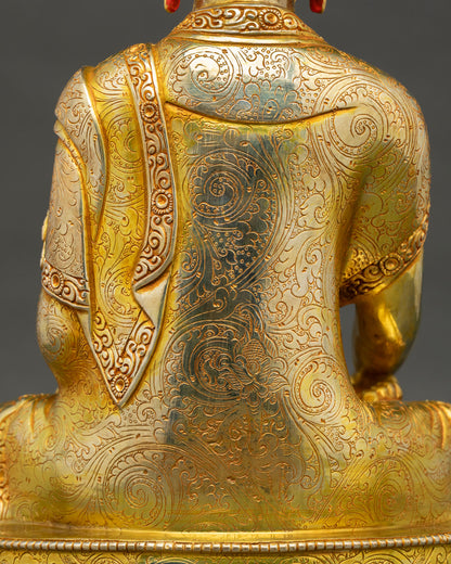 Meditating Buddha Shakyamuni Statue | Symbol of Awakening