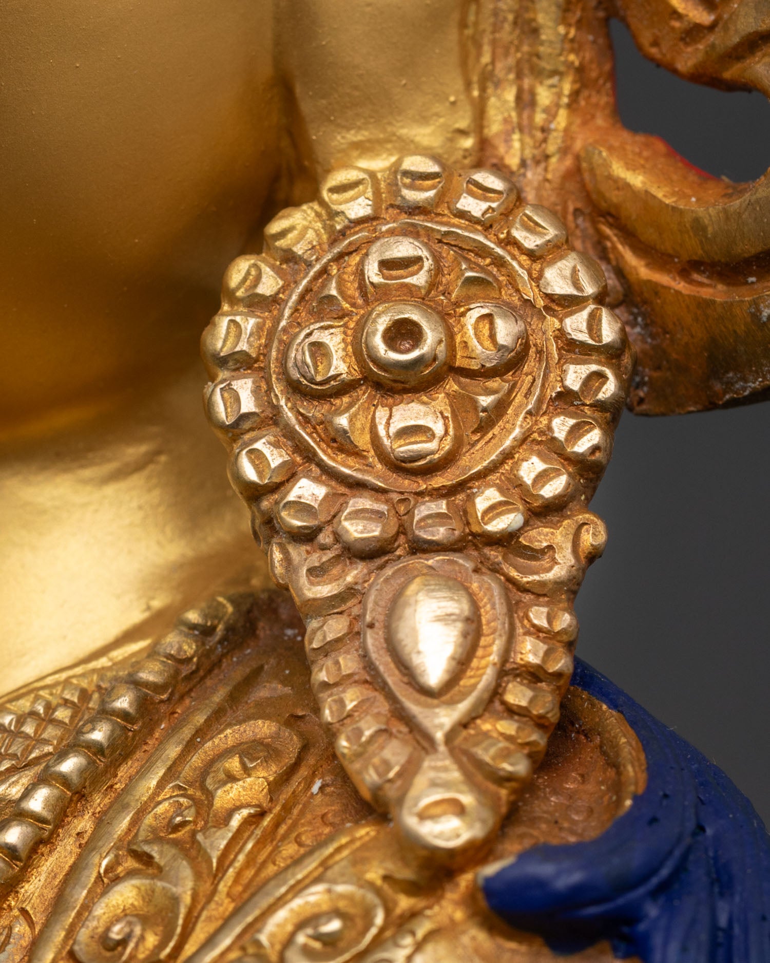 Wealth Manifestating Guru Norlha Statue | Handmade in Nepal