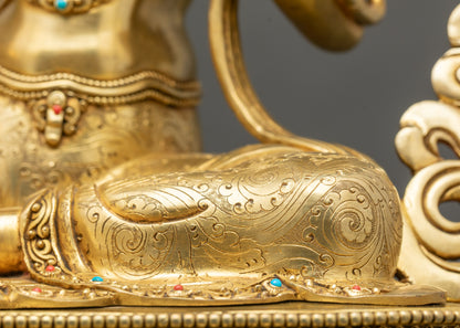 Peaceful Green Tara – Handcrafted Sculpture for Inner Clarity