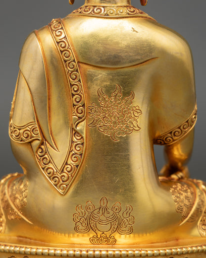 Buddha Shakyamuni Statue | Traditional Lost-Wax Cast Copper Art