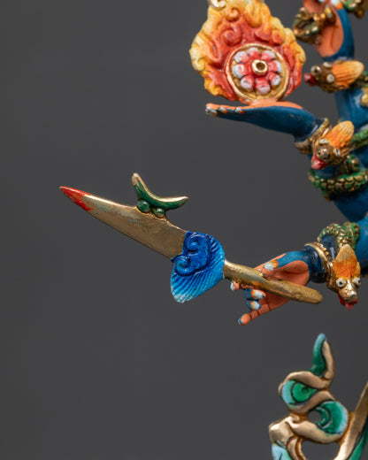 Channel Spiritual Purity with Ucchusma Statue | Authentic Spiritual Deity