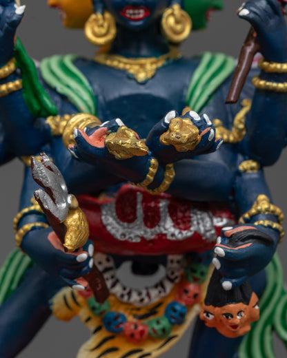 Handmade Chakrasamvara Statue | Exquisite Nepalese Buddhist Protector