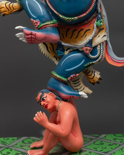 Handcrafted Garuda Statue | Powerful Mythical Bird Copper Sculpture