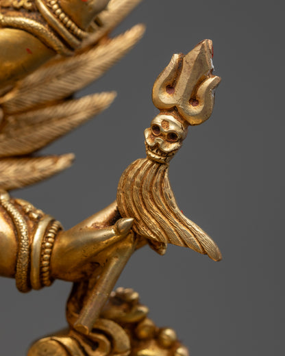 Handcrafted Vajrakilaya Statue | Buddhist Idol for Home & Altar