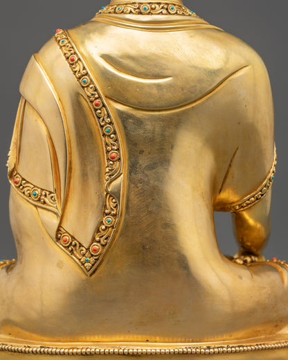 Meditating Buddha Statue | Traditional Lost-Wax Casted Buddhist Art
