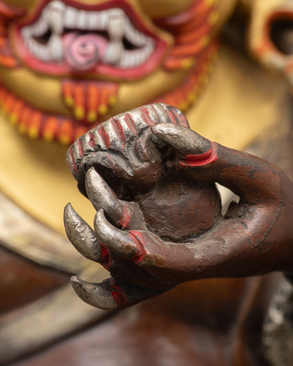 Mahakala Bernagchen Statue | Fierce Protector of Dharma