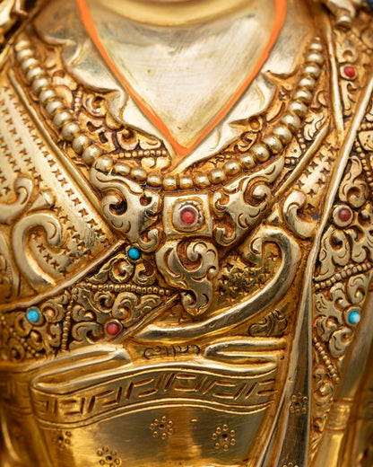Guru Rinpoche Statue | Tibetan Vajrayana Buddhist Master
