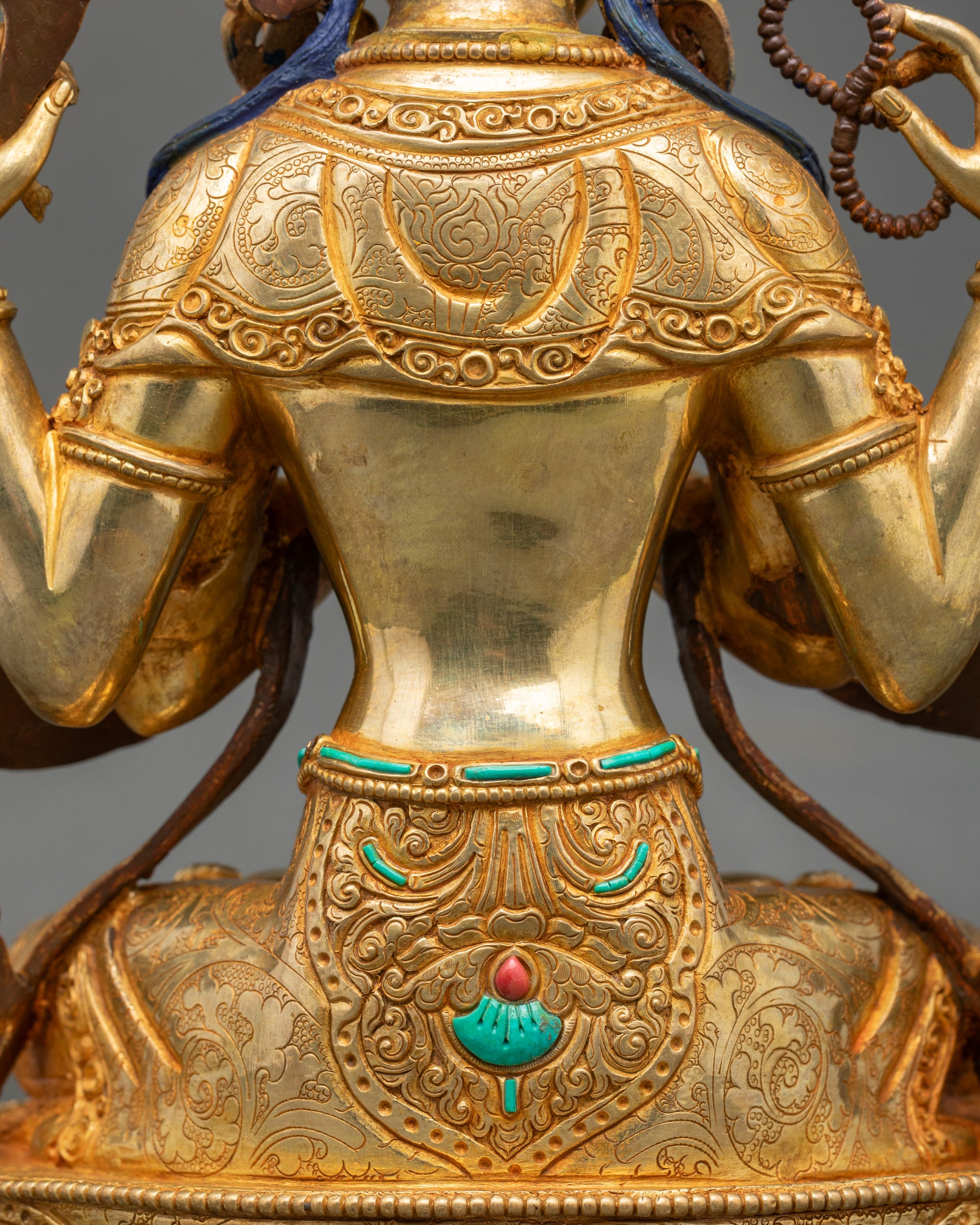 Handcrafted Chenrezig Statue - A Symbol of Infinite Compassion