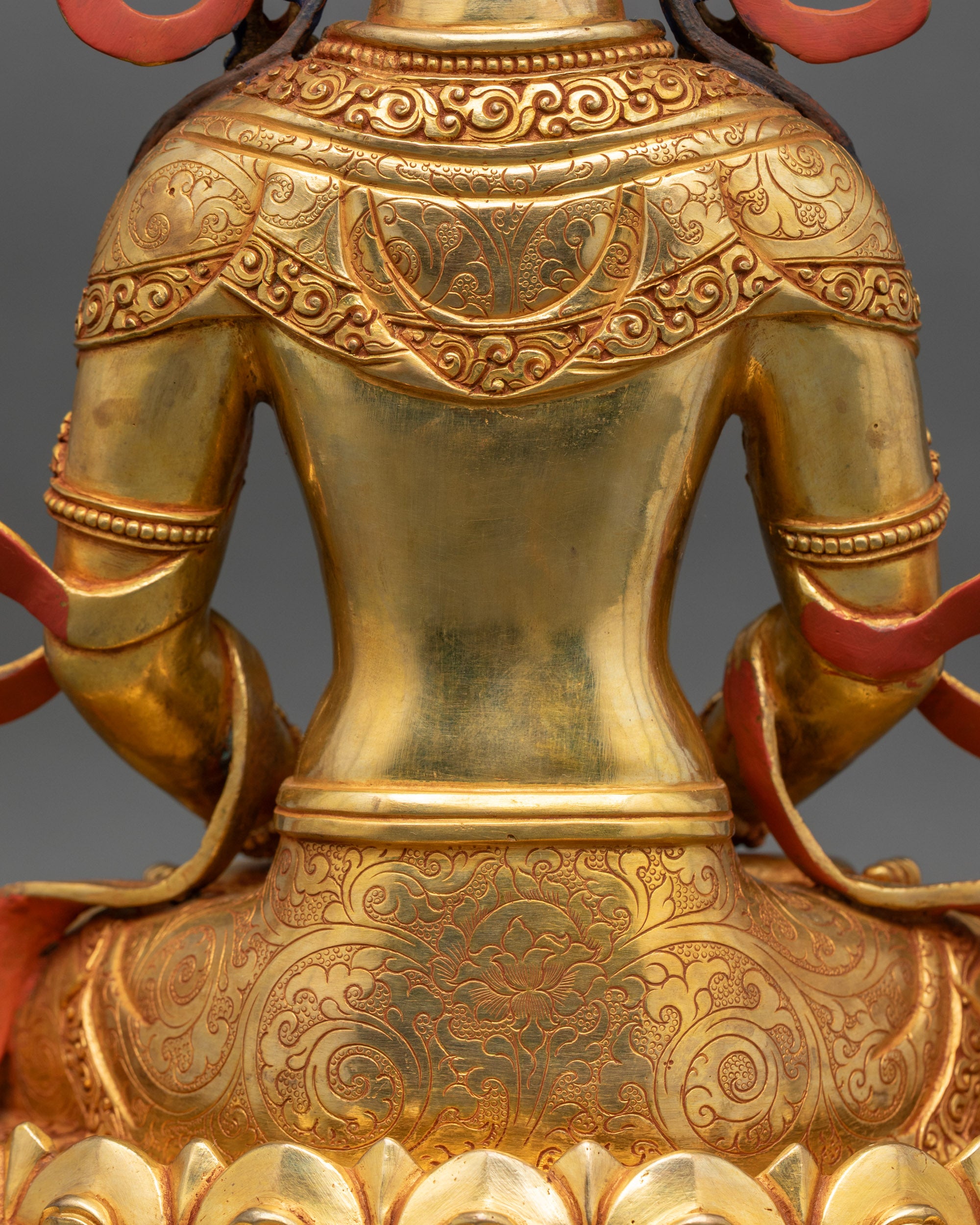 Handcrafted Statue of Lord Amitayus | Himalayan Sacred Artwork