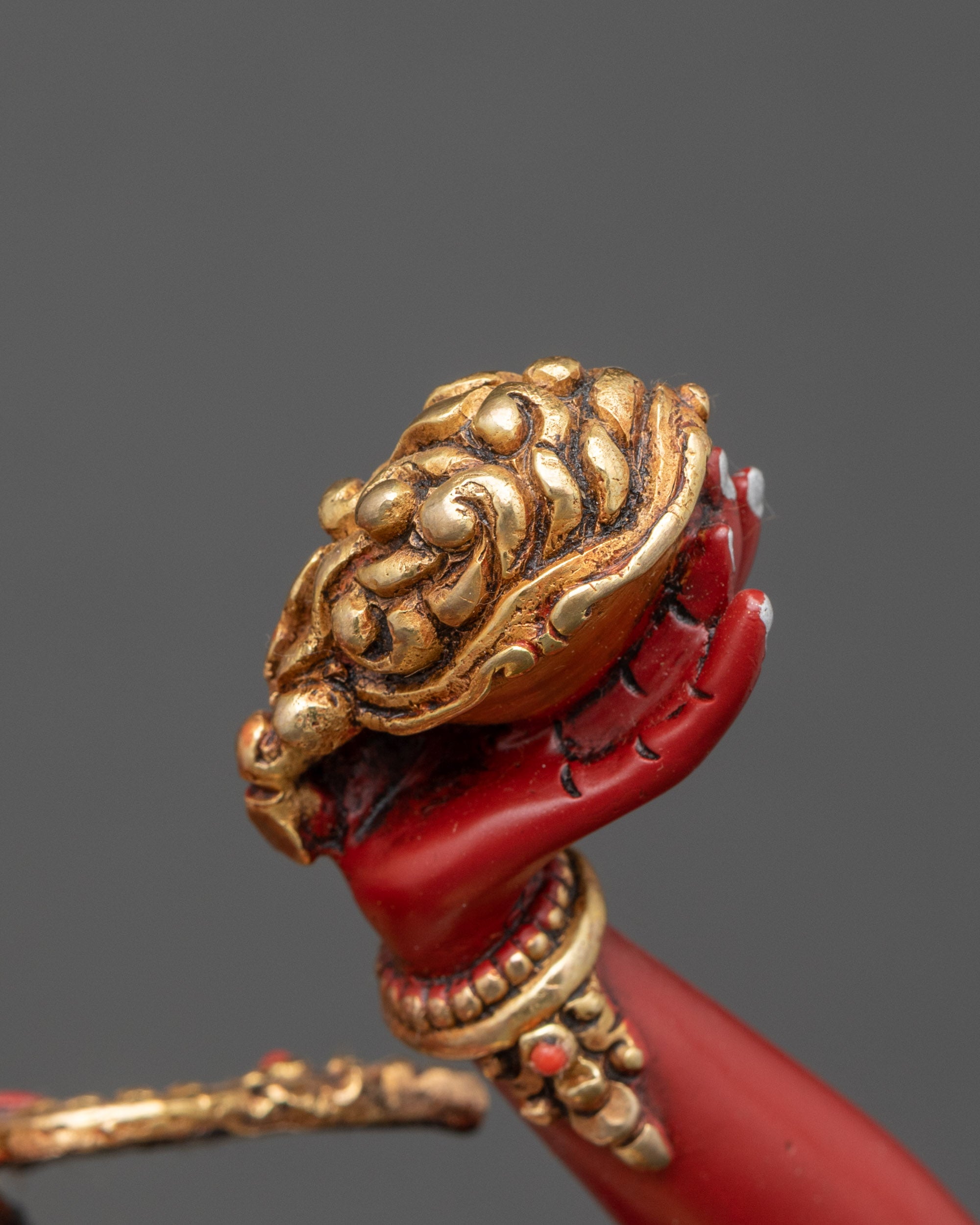 Tantric Vajrayogini Statue | Dakini Sculpture for Chöd Practices