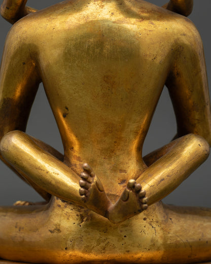 Primordial Buddha Samantabhadra Yab-Yum Statue – Handmade in Nepal