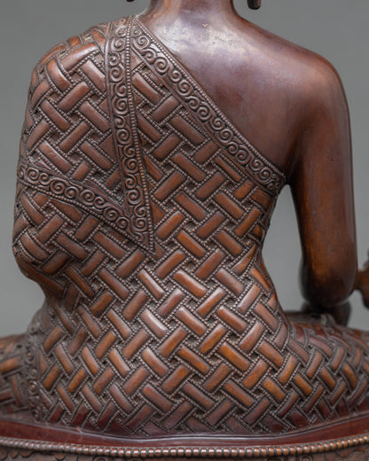 Nepalese Medicine Buddha Statue | Handcrafted Healing Buddha Icon