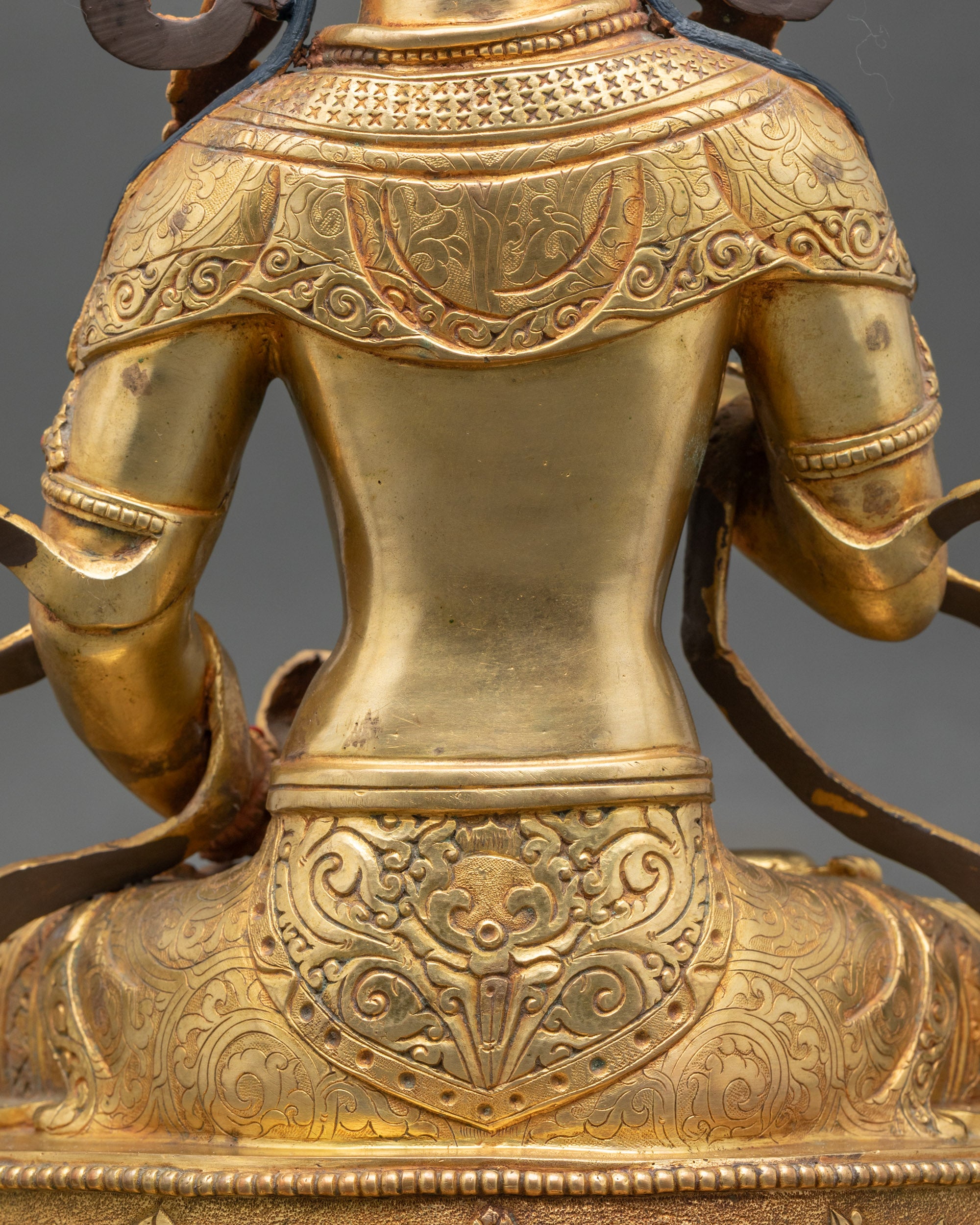 Vajrasattva Altar Statue | Traditional Himalayan Buddhist Figurine