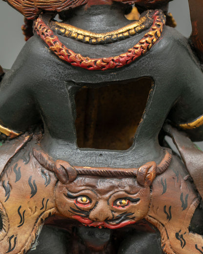Sakya Mahakala Statue | Tibetan Buddhist Protector Deity