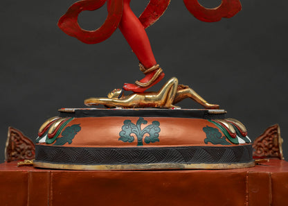 Tarodbava Kurukulla Statue | Life-Size Buddhist Sculpture from Nepal