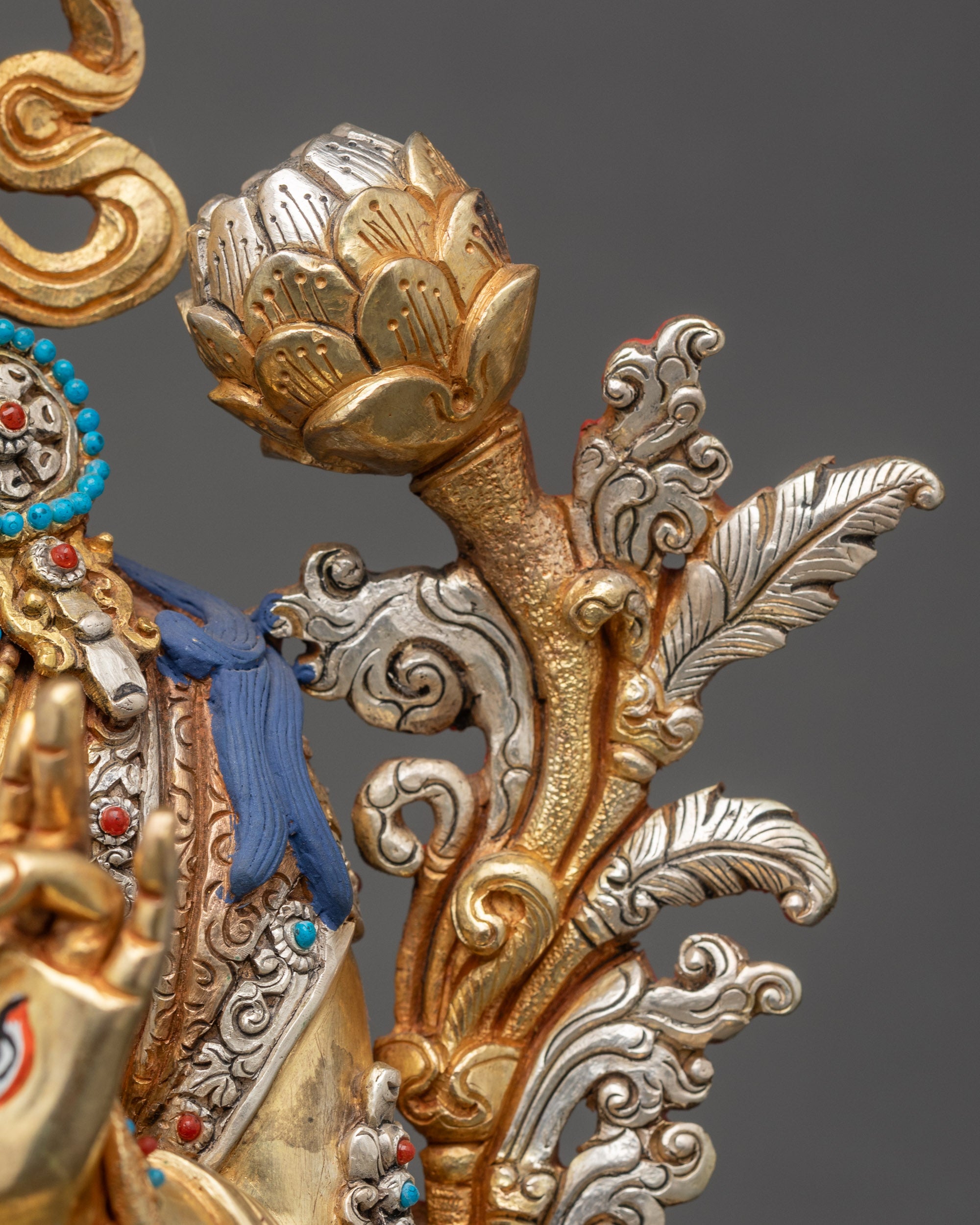 Liberator White Tara Sculpture | Female Buddha of Tibetan Buddhism