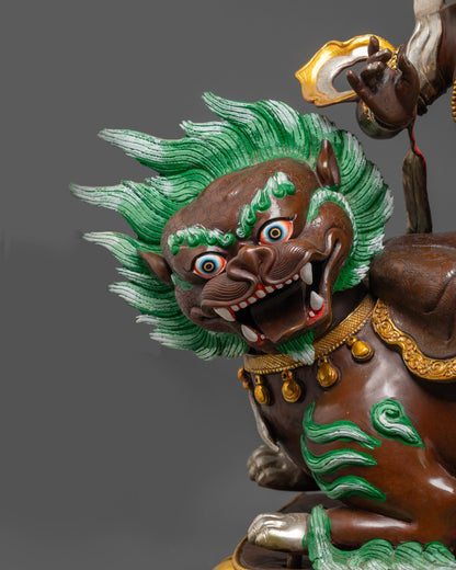 Tibetan Namtoshe Statue | Vaishravana Guardian King of Wealth Sculpture