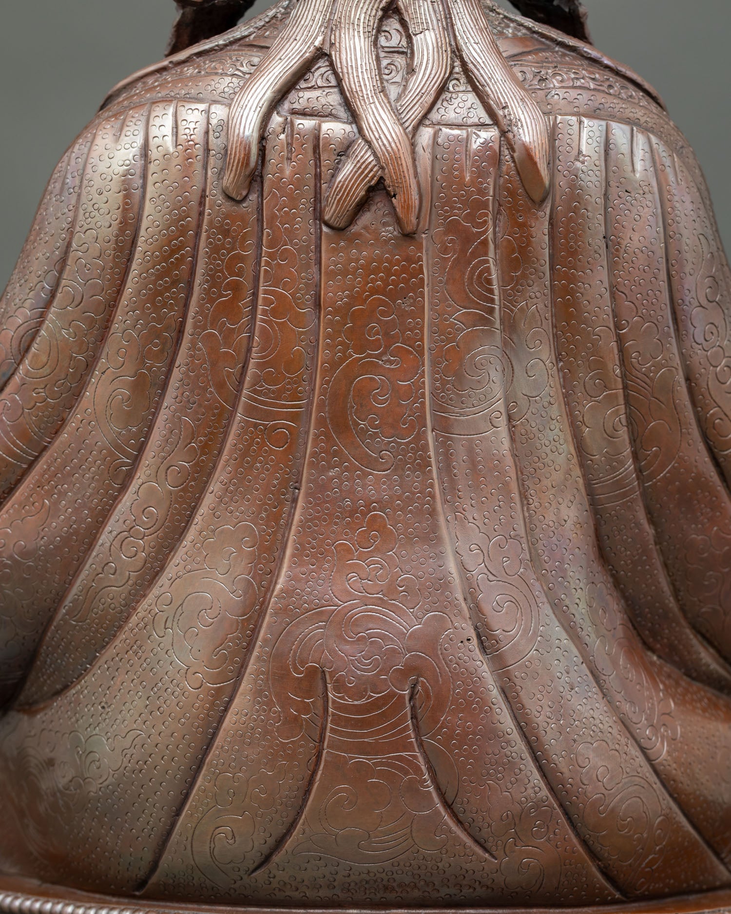 Oxidized Copper Tsokye Dorje Statue | Buddhist Tantric Deity