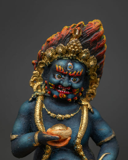Black Dzambhala Statue