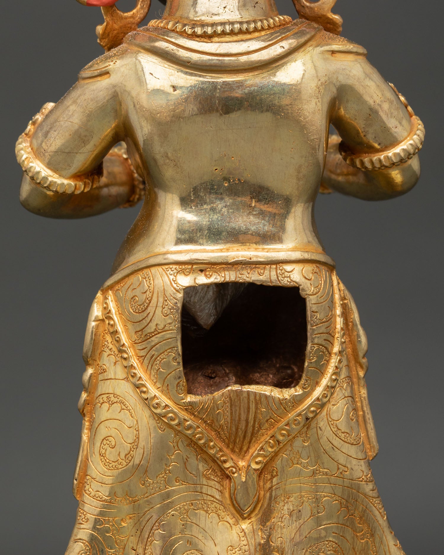 Zhajilamu Statue from Nepal | Tibetan Wrathful Goddess