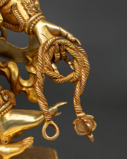 Six-Armed Mahakala Statue – Powerful Buddhist Guardian Art