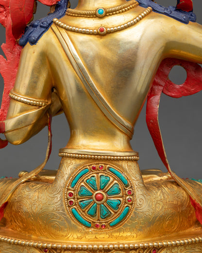 Bodhisattva Manjushri Statue for Inner Peace and Mental Clarity