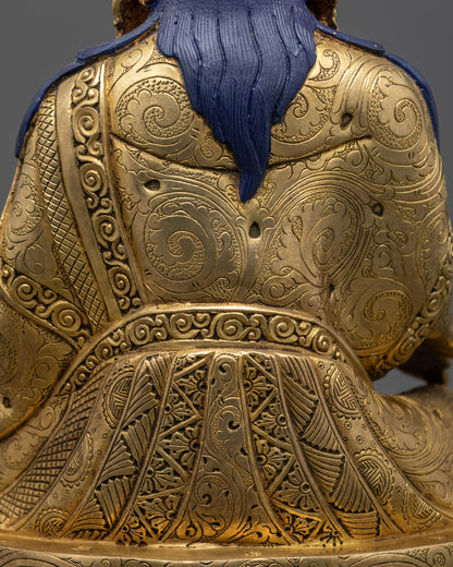 Handicrafted Guru Norlha Statue | Tibetan Guru Sculpture from Nepal