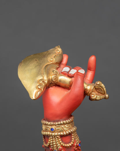 Handcrafted Statue of Dorje Phagmo from Nepal | Tibetan Artwork