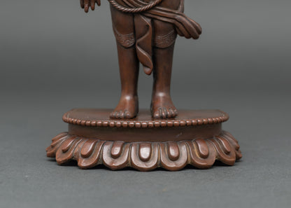 Oxidized Padmapani Statue – Nepalese Deity for Spiritual Practice
