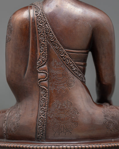 Shakyamuni Buddha Statue | Handmade Nepalese Meditation Art