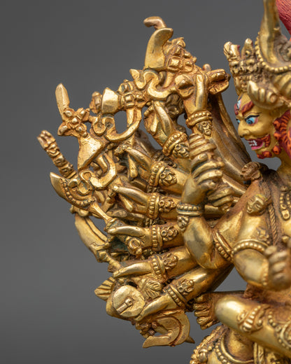 Yamantaka Statue- Wrathful Deity Destroyer of Death