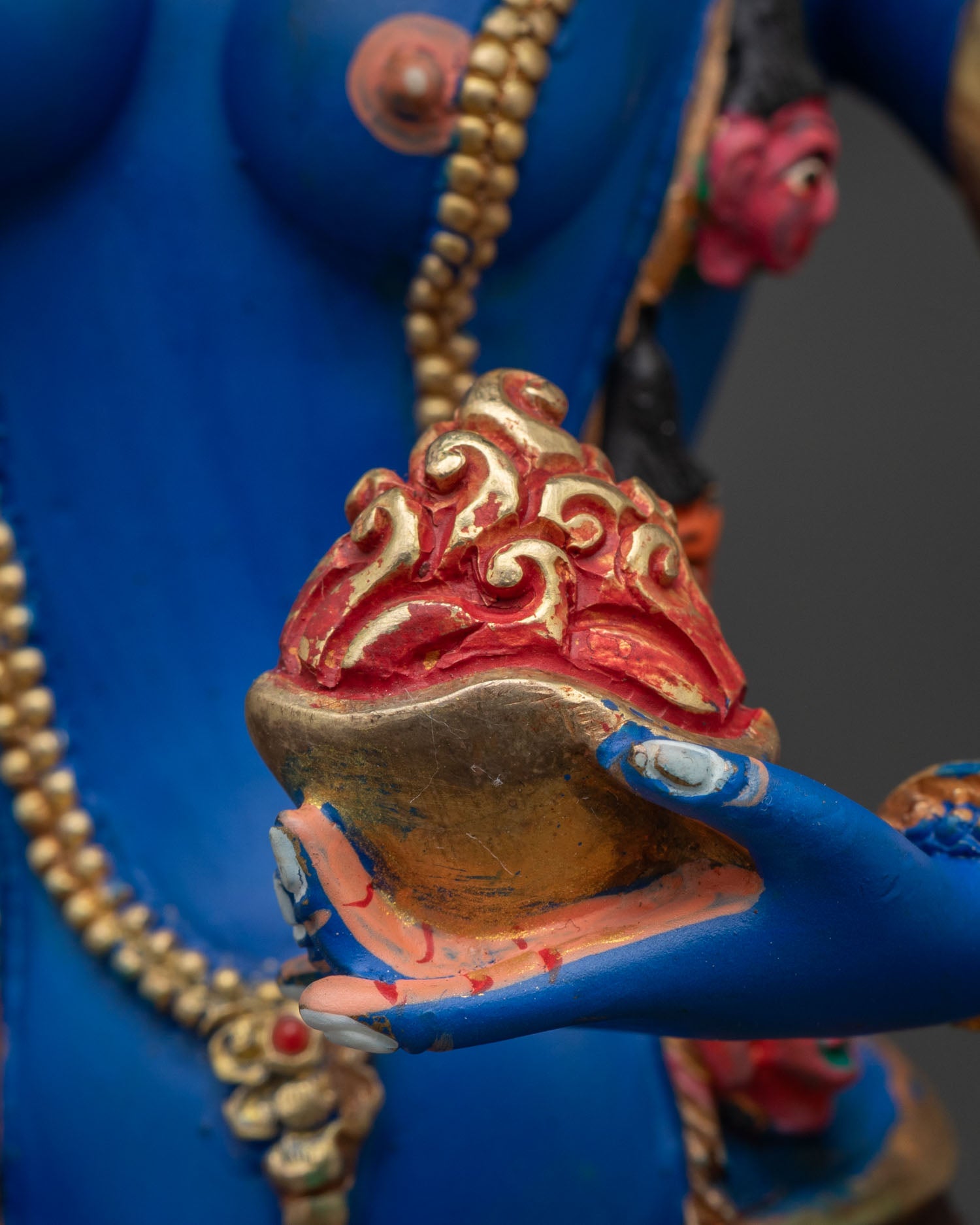 Simhamukha Statue | Lion-Faced Dakini for Inner Transformation