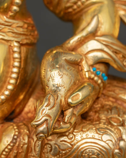 Treasure God Dzambhala Statue | Attract Prosperity and Luck