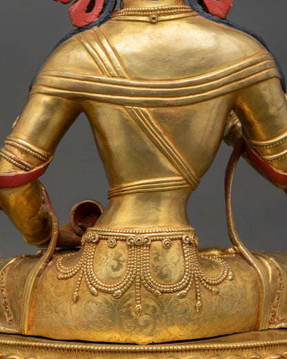 Handcrafted Vajrasattva Statue | Ritual Idol for Meditation