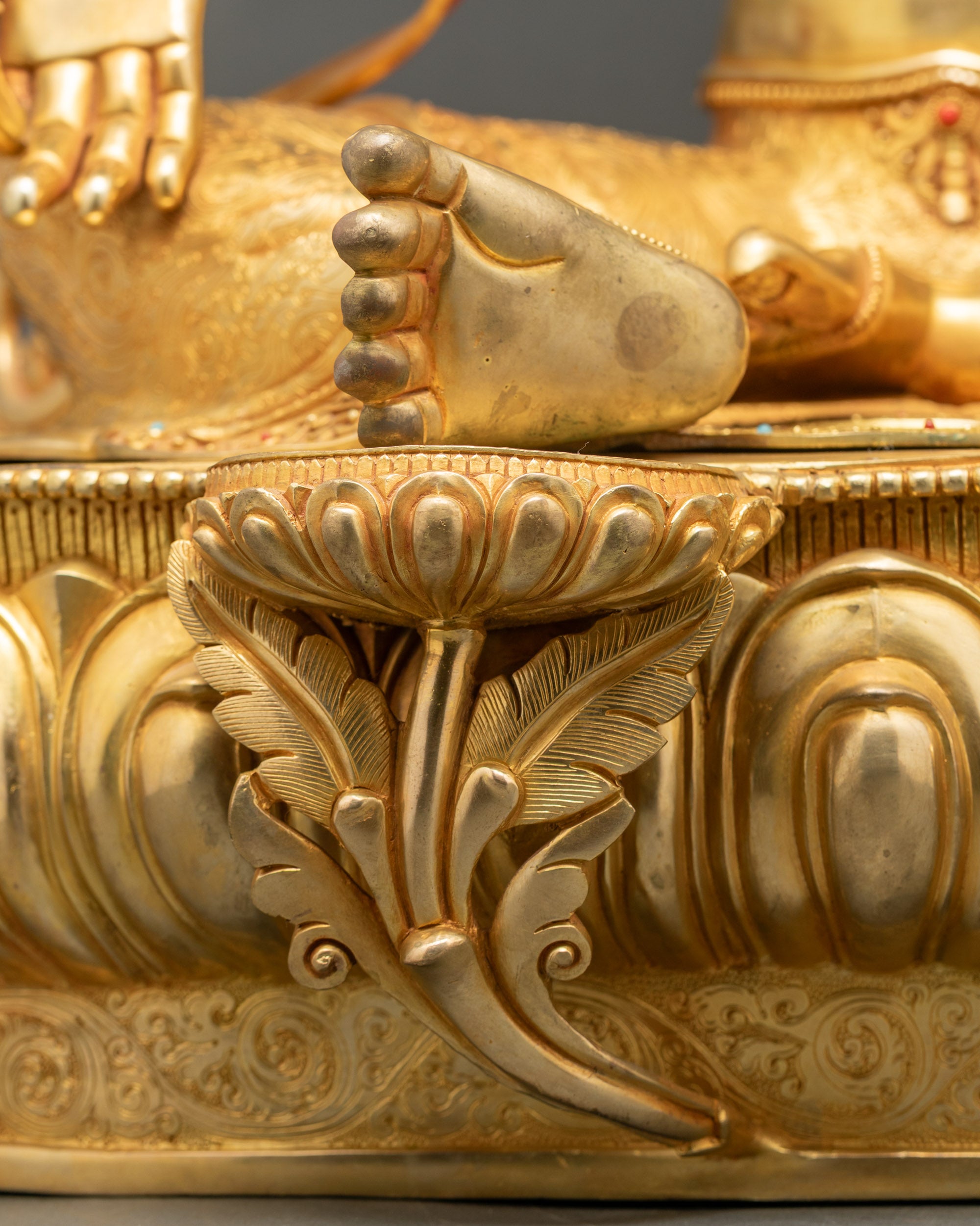 Green Tara Statue | Spiritual Guardian and Meditation Altar Figure