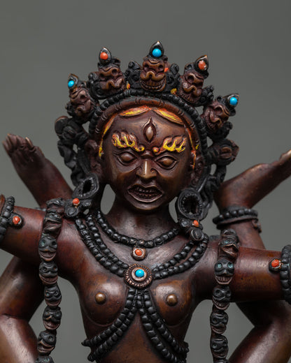Flying Yogini Statue
