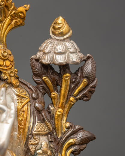 Handmade White Tara Statue - The Mother of All Buddhas