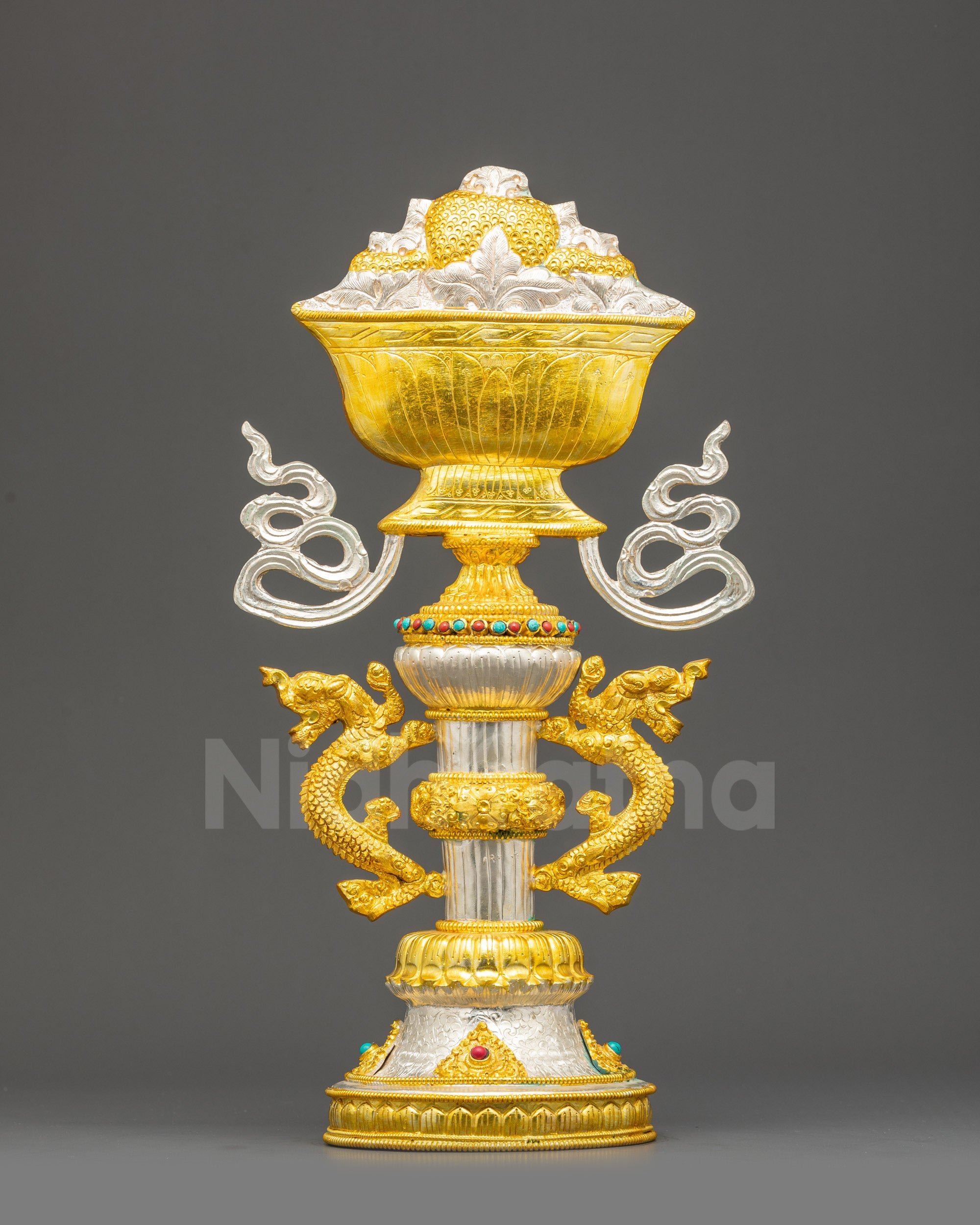 Astamangala Set for Tibetan Offering Rituals