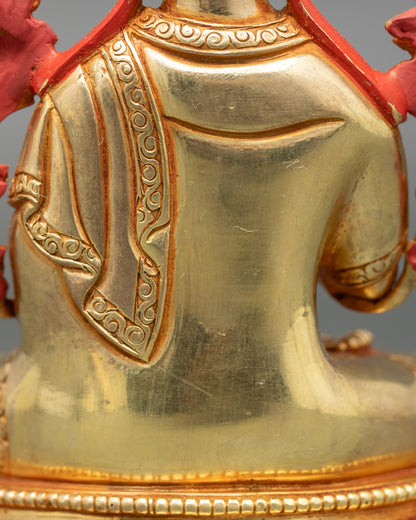 Nepalese Sakya Pandita Statue – Himalayan Buddhist Decor